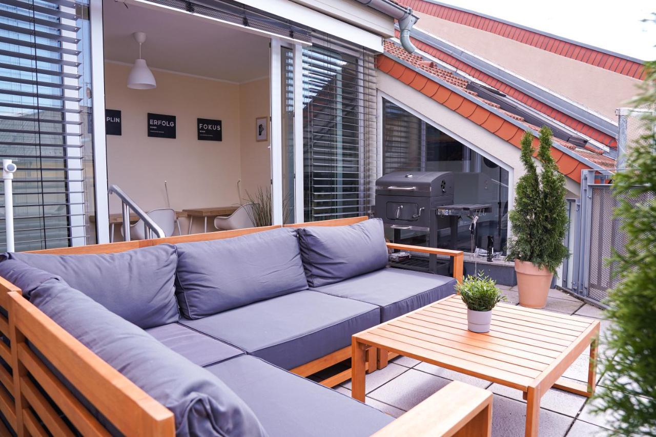 Fullhouse - Halle - Ab7 Rooftop - Bbq Grill - Elevator - Balcony Buitenkant foto