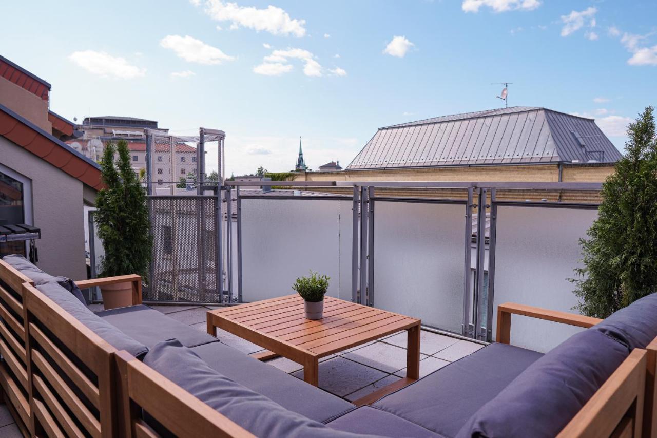 Fullhouse - Halle - Ab7 Rooftop - Bbq Grill - Elevator - Balcony Buitenkant foto