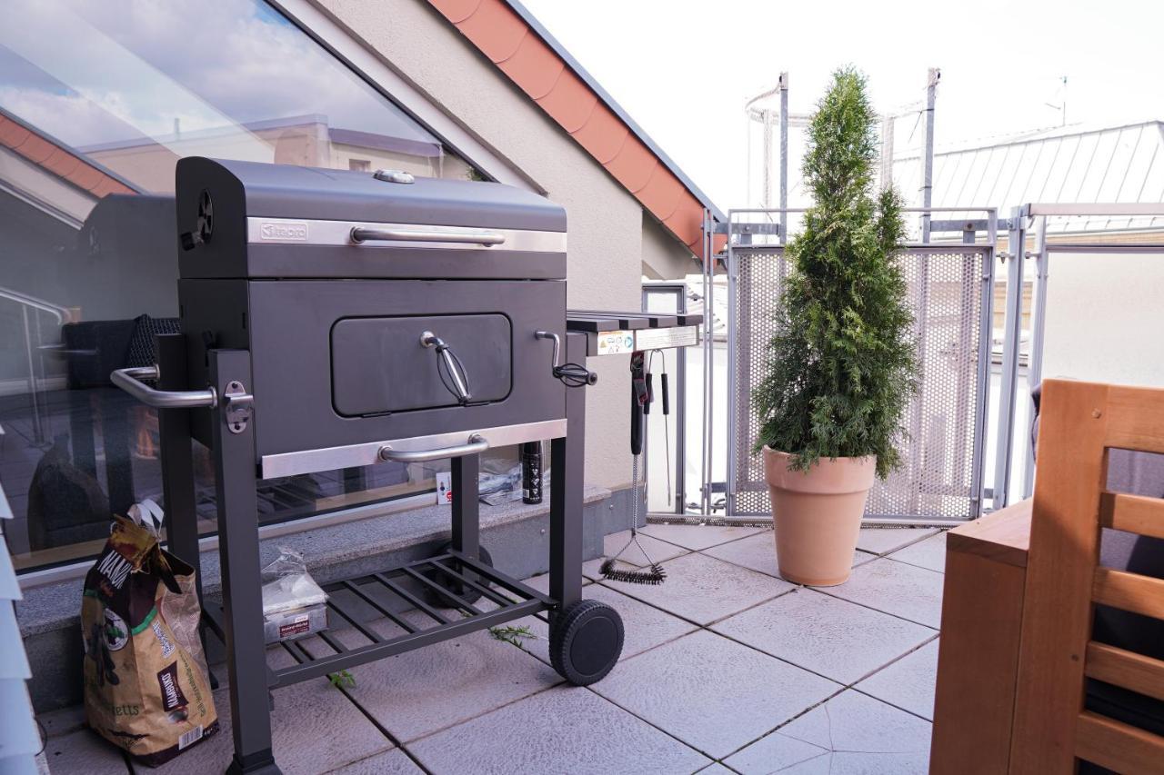 Fullhouse - Halle - Ab7 Rooftop - Bbq Grill - Elevator - Balcony Buitenkant foto
